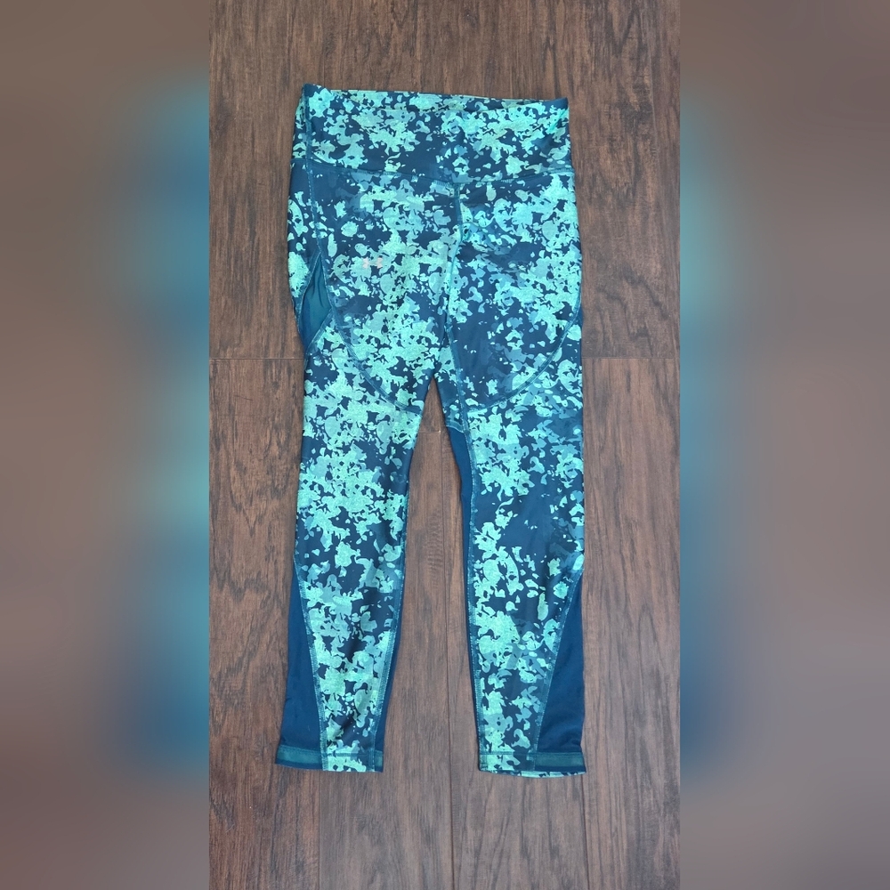 Under Armour Teal and Navy Leggings